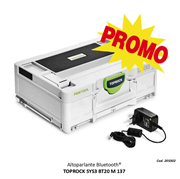 Immagine di Altoparlante Bluetooth®  TOPROCK SYS3 BT20 M 137 - PROMO