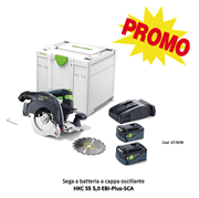 Immagine di Sega a batteria a cappa oscillante  HKC 55 5,0 EBI-Plus-SCA - PROMO