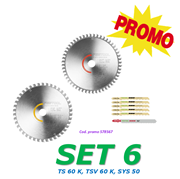 Immagine di SET DI LAME 6 - Woodworking-Set - PROMO